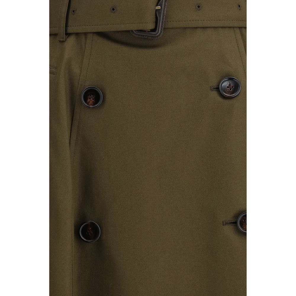 Burberry Bicolor Cotton Midi Skirt - Stylish & Functional