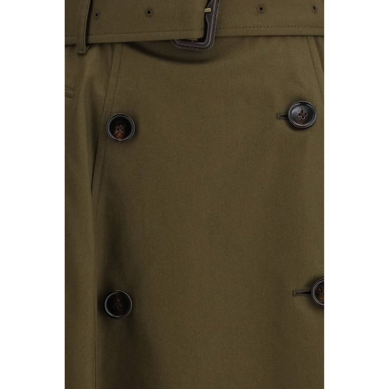 Burberry Bicolor Cotton Midi Skirt - Stylish & Functional