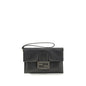 Fendi Black Calf Leather Bos Taurus Shoulder Bag