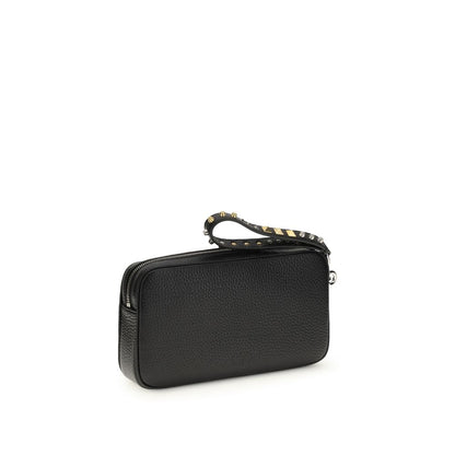Valentino Garavani Zwart Kalfsleer Bos Taurus Accessoires