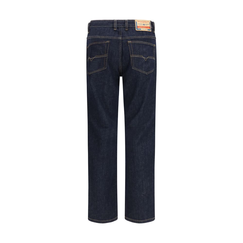 Diesel 1993 D-Vyl Black Cotton Slim Fit Jeans