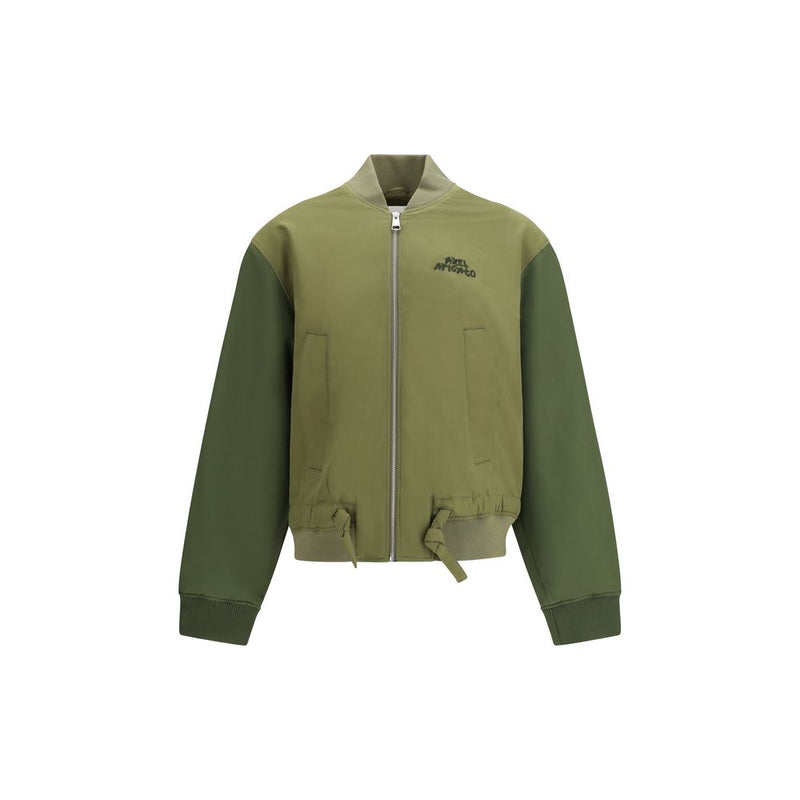 Axel Arigato Bicolor Polyester Bomber Jacket for Men