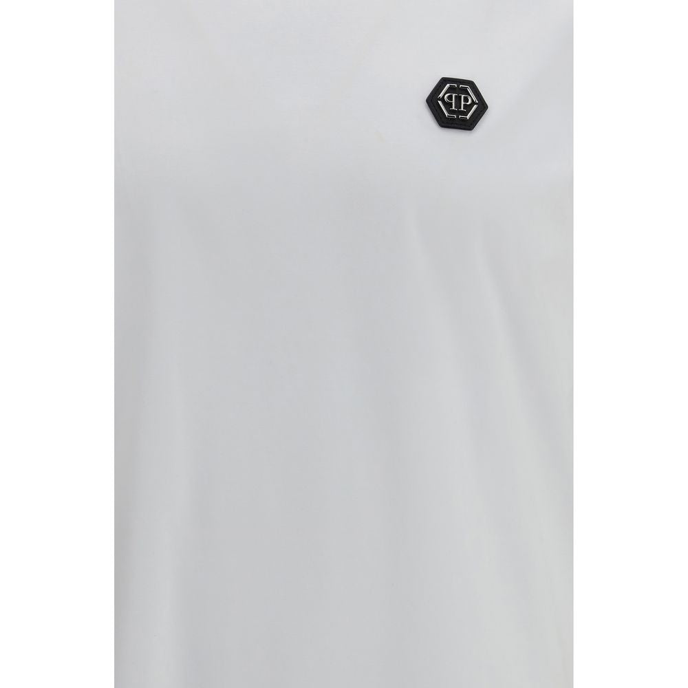 Philipp Plein Wit Katoenen T-shirt