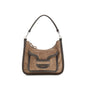 Pierre Hardy Brown Calf Leather Bos Taurus Shoulder Bag