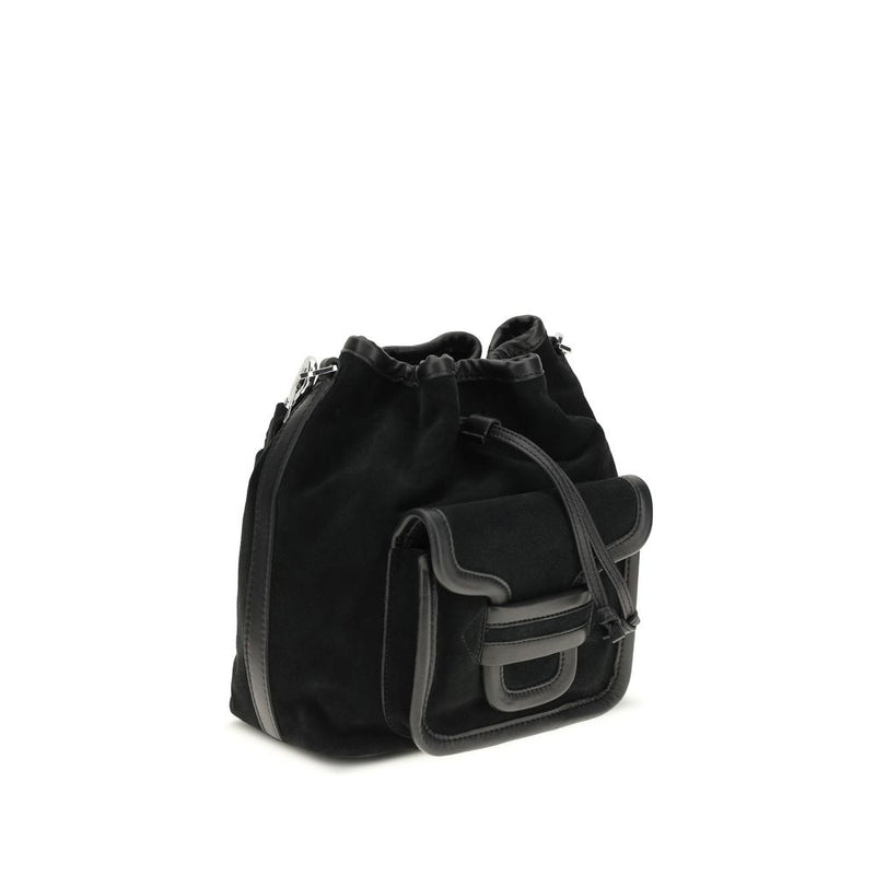 Pierre Hardy Black Calf Leather Bos Taurus Bucket Bag