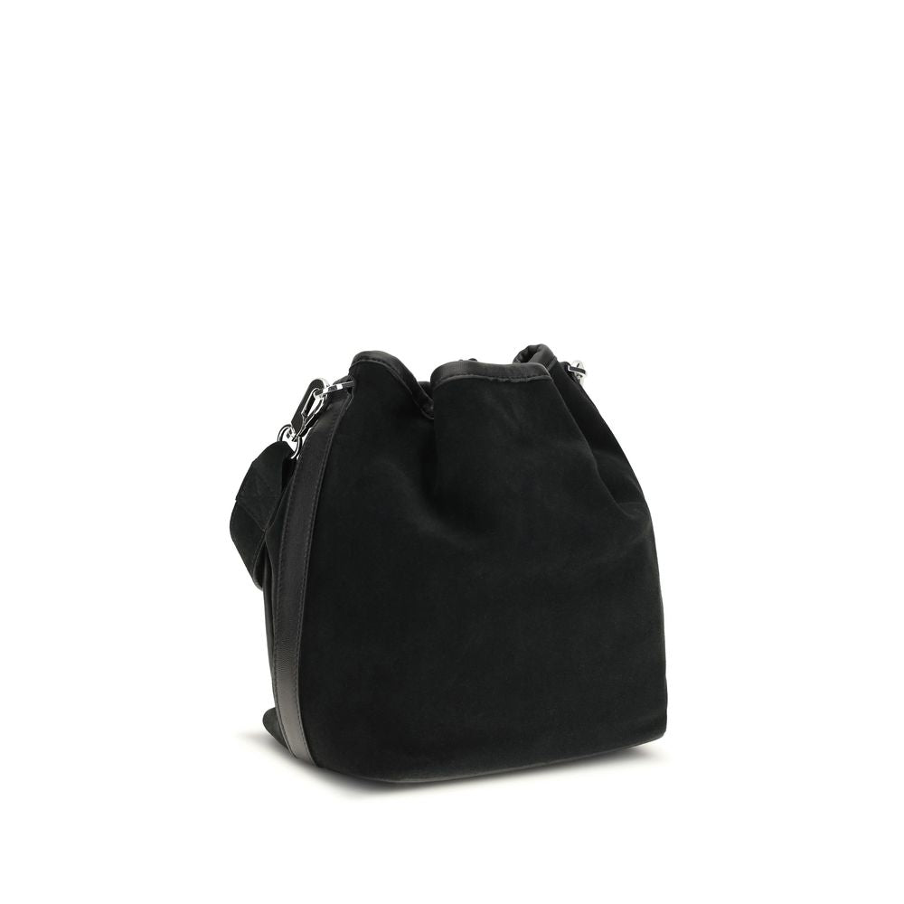 Pierre Hardy Black Calf Leather Bos Taurus Bucket Bag