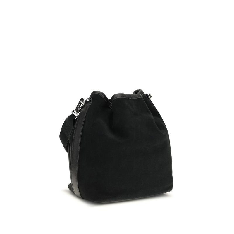 Pierre Hardy Black Calf Leather Bos Taurus Bucket Bag