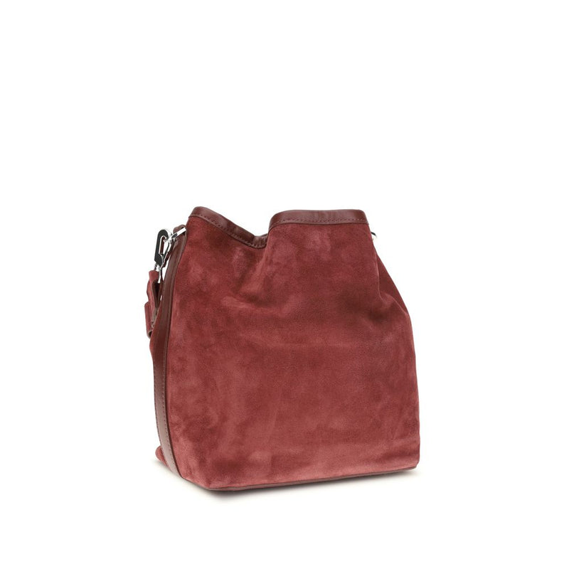 Pierre Hardy Bordeaux Calf Leather Bos Taurus Bucket Bag