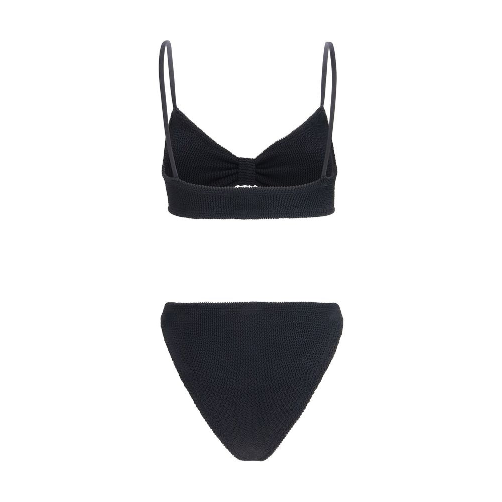 Bikini Hunza G en polyamide noir