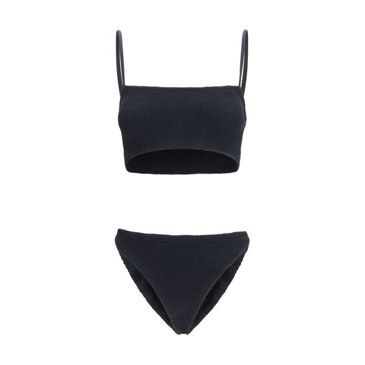 Hunza G Gigi Black Bikini - Chic Minimalism for Summer