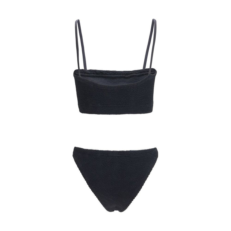 Hunza G Gigi Black Bikini - Chic Minimalism for Summer