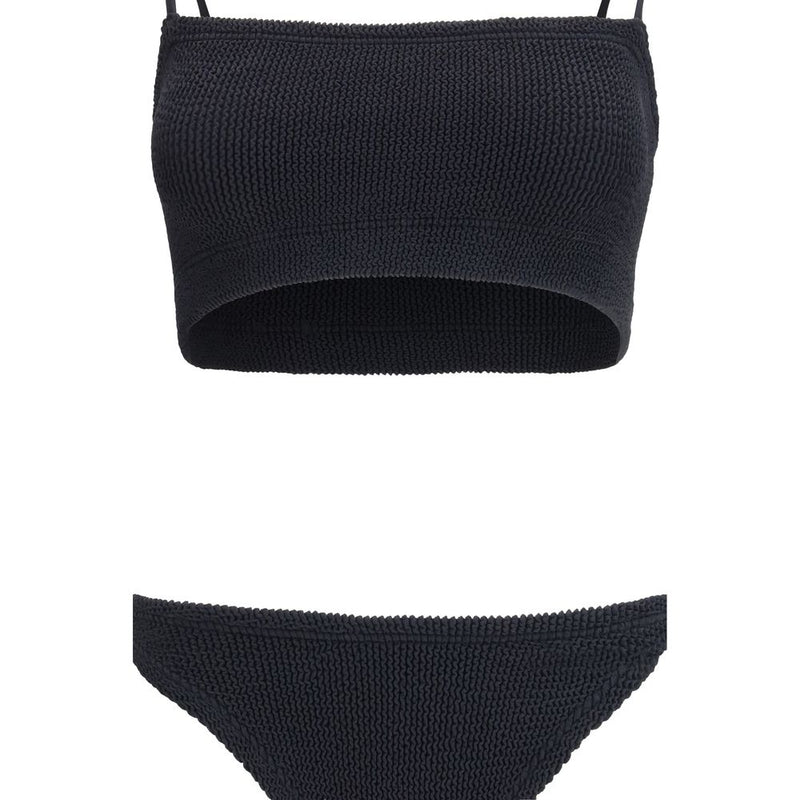 Hunza G Gigi Black Bikini - Chic Minimalism for Summer