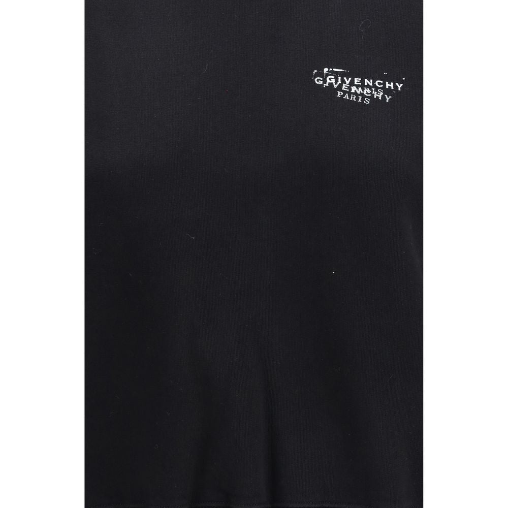Givenchy Black Cotton Sweatshirt for Women - Stylish Comfort