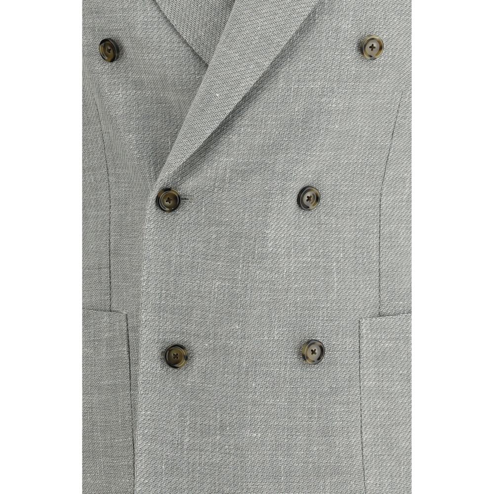 Lardini Bicolor Wool Blazer for Men
