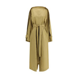Petar Petrov Beige Lyocell Trench Coat for Women