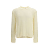 Sweat-shirt bicolore en lin Jil Sander
