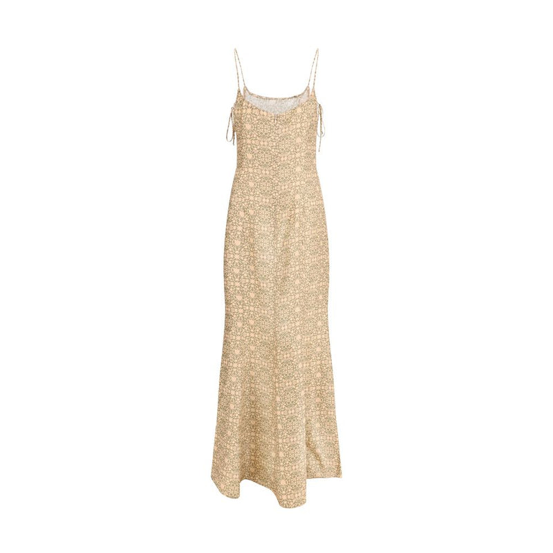 Kristina Ti Multicolor Viscose Casual Dress for Women
