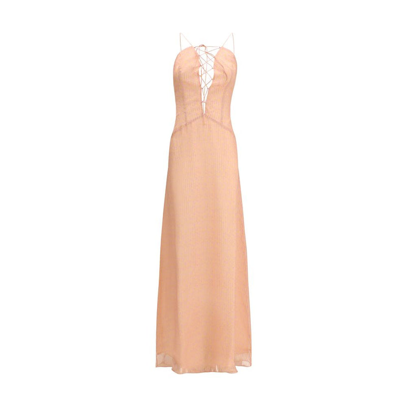 Kristina Ti Charlene Amnesia Multicolor Silk Casual Dress
