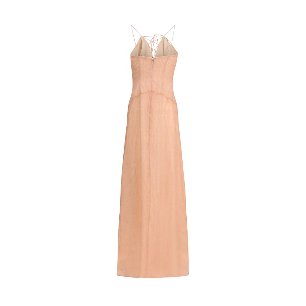 Kristina Ti Charlene Amnesia Multicolor Silk Casual Dress