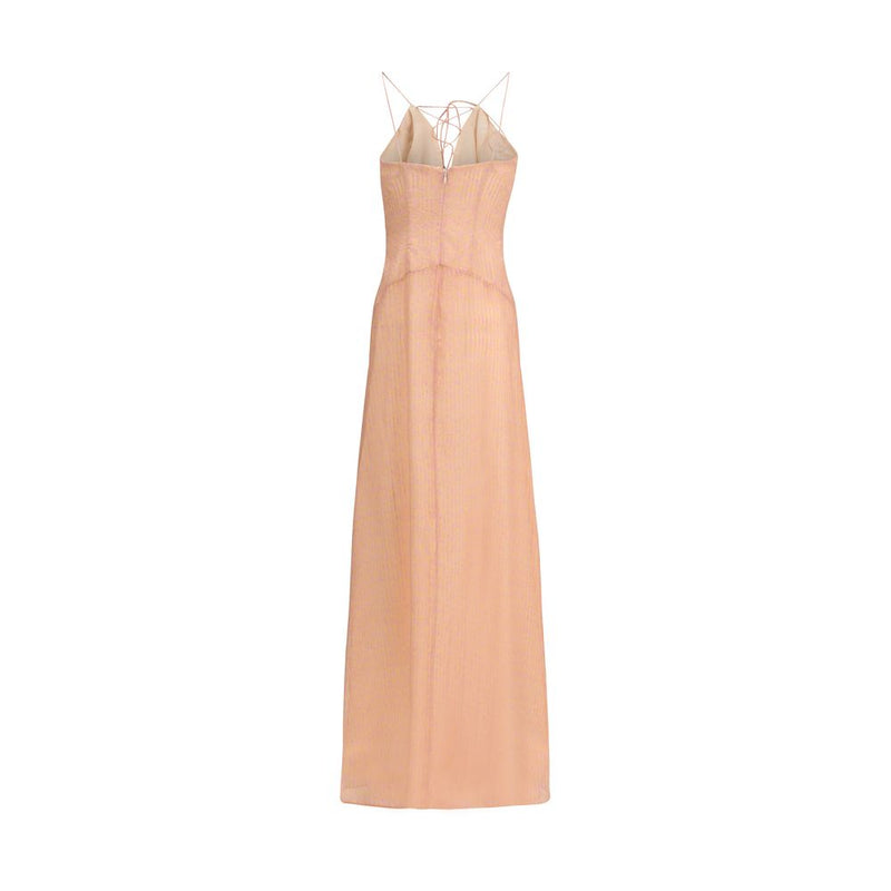 Kristina Ti Charlene Amnesia Multicolor Silk Casual Dress