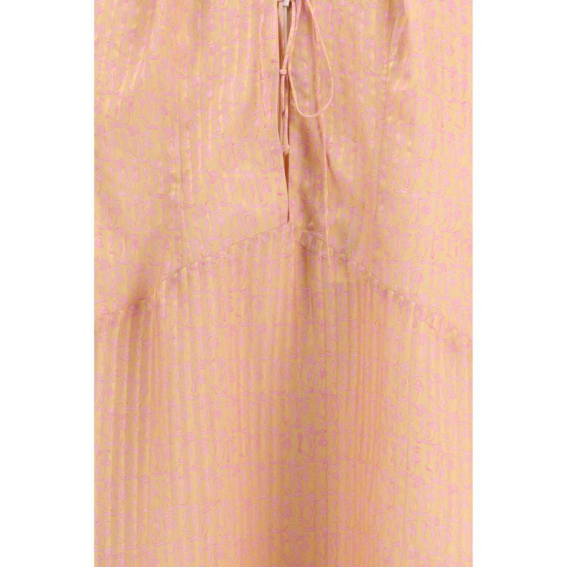 Kristina Ti Charlene Amnesia Multicolor Silk Casual Dress