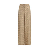 Kristina Ti Multicolor Viscose Casual Pants for Women - IT44 | L