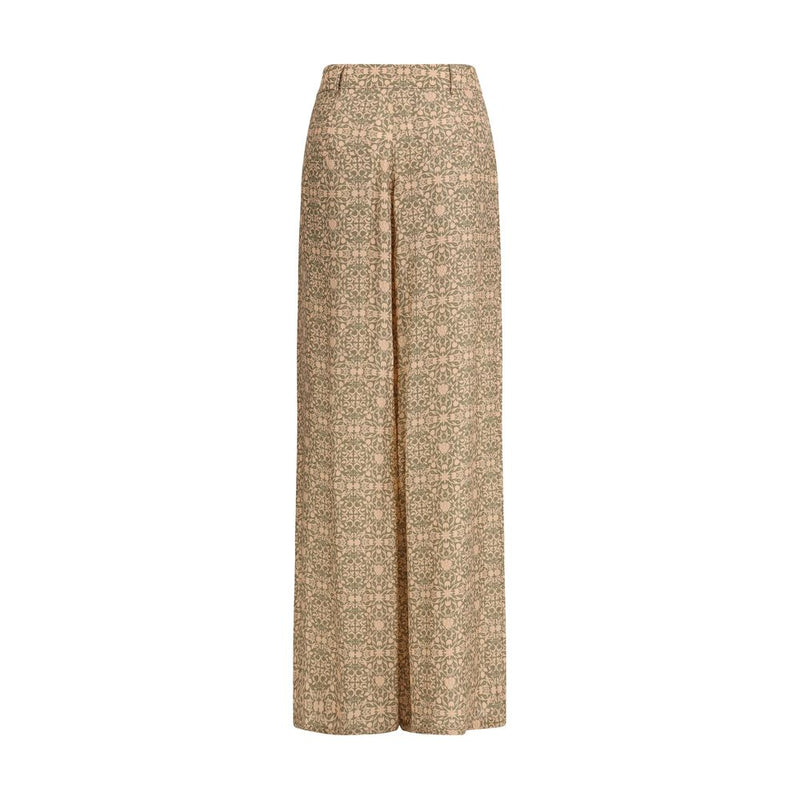 Kristina Ti Multicolor Viscose Casual Pants for Women