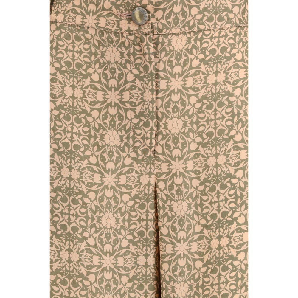 Kristina Ti Multicolor Viscose Casual Pants for Women - IT44 | L