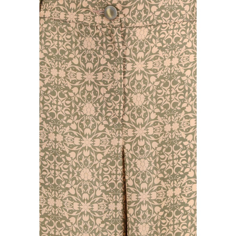 Kristina Ti Multicolor Viscose Casual Pants for Women