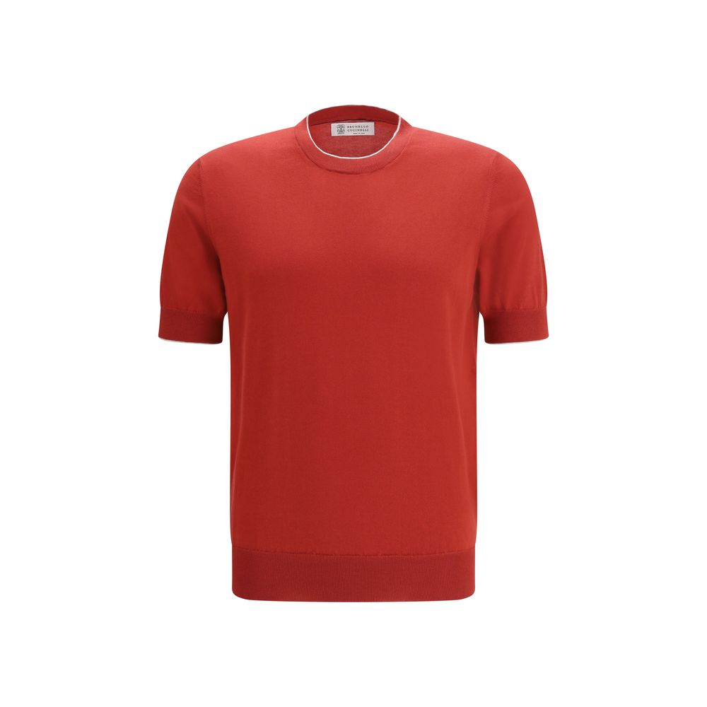 Brunello Cucinelli Multicolor Cotton T-Shirt pour Homme