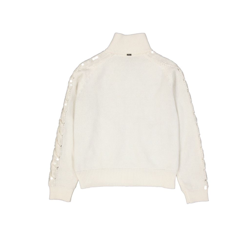 Herno White Cashmere Cardigan for Women - Luxurious Comfort