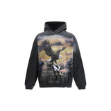 Represent Gray Cotton Sweatshirt - Chrome Flight Hoodie