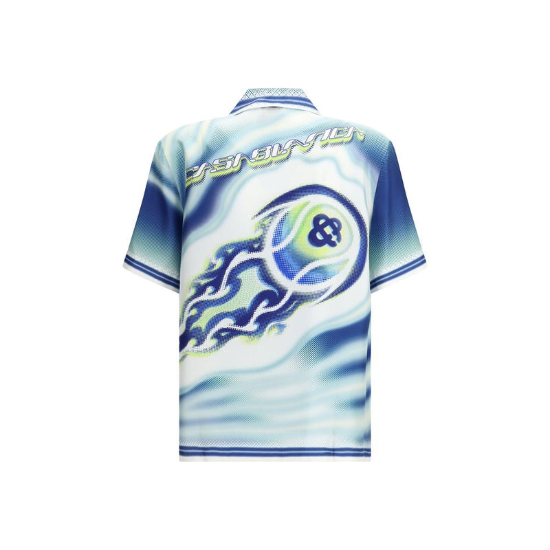 Casablanca Multicolor Zijden Overhemd