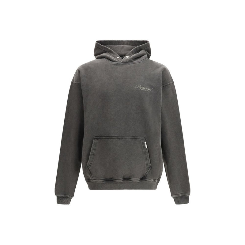 Represent Gray Cotton Sweatshirt with Iconic Monogram