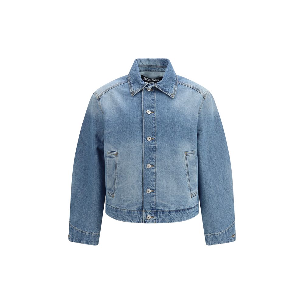Jacquemus Blue Denim Jacket for Men - Stylish SS26 Essential