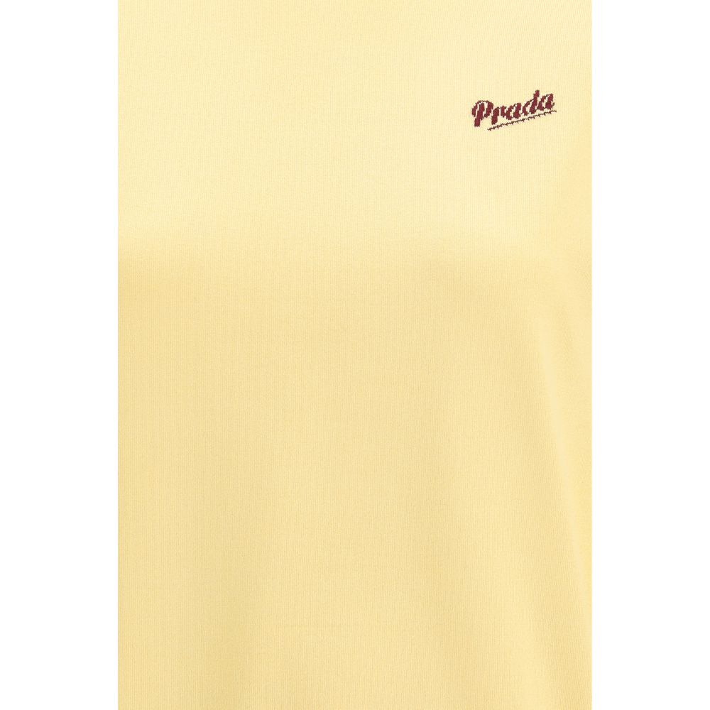 Prada Bicolor Silk Sweatshirt - Luxurious Crewneck Style