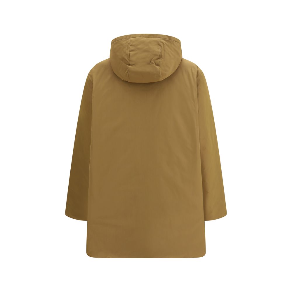 Herno Blue Polyamide Coat - Stylish and Functional Outerwear
