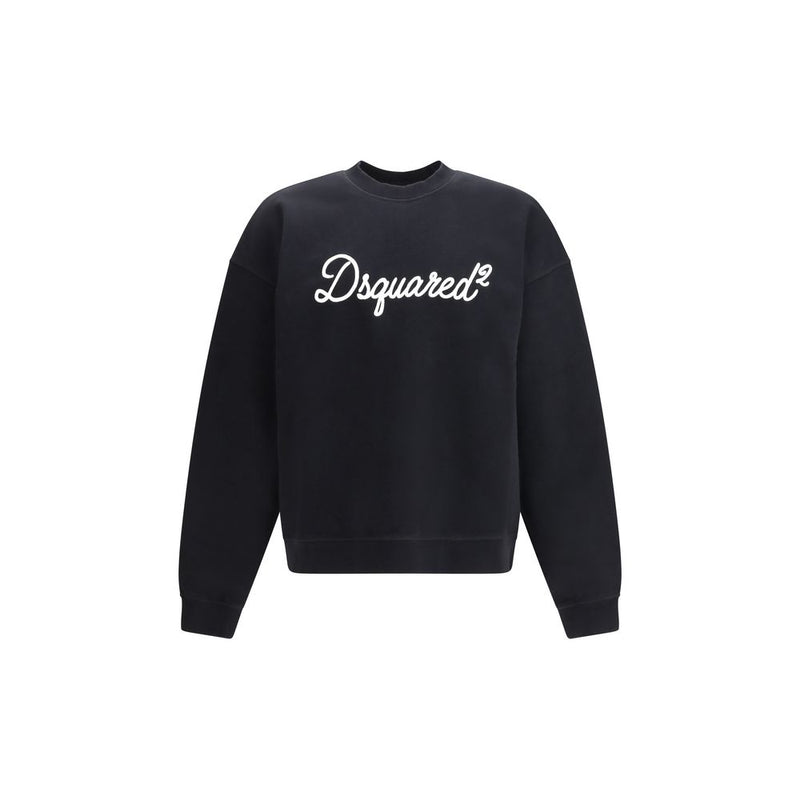 Dsquared² Zwarte Katoenen Sweatshirt