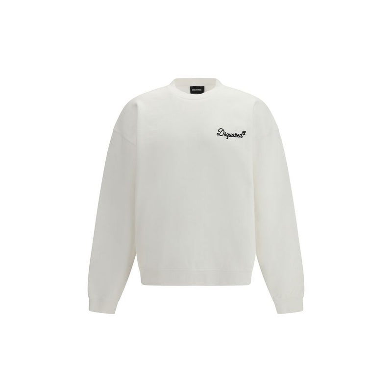 Dsquared² Witte Katoenen Sweatshirt