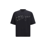 Dsquared² Iconique Black Cotton T-Shirt for Men