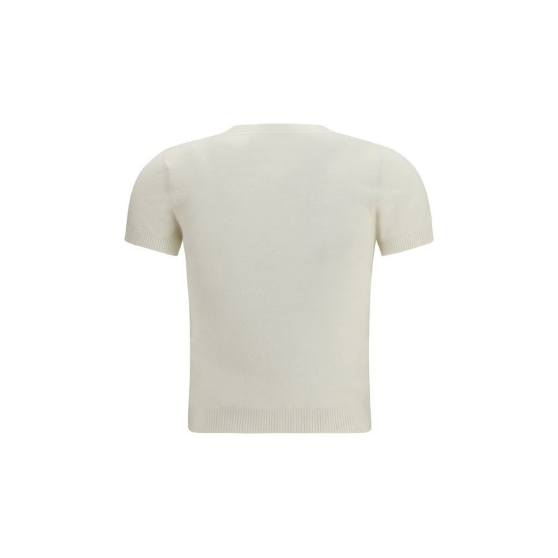 Casablanca Multicolor Cotton T-Shirt - Le Re Ve Ensoleille