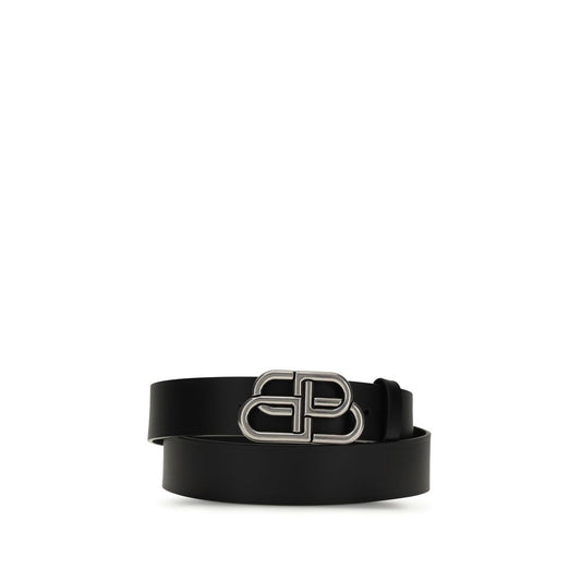 Balenciaga Zwarte kalfsleren Bos Taurus riem