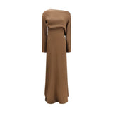 Petar Petrov Brown Silk Casual Dress - Contemporary Elegance