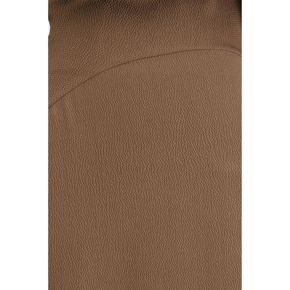Petar Petrov Brown Silk Casual Dress - Contemporary Elegance