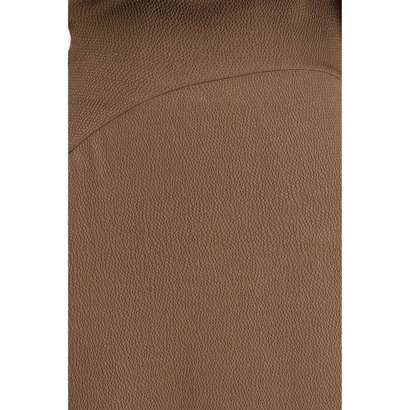 Petar Petrov Brown Silk Casual Dress - Contemporary Elegance