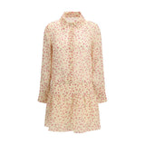 Kristina Ti Multicolor Ramie Chemisier Dress for Women