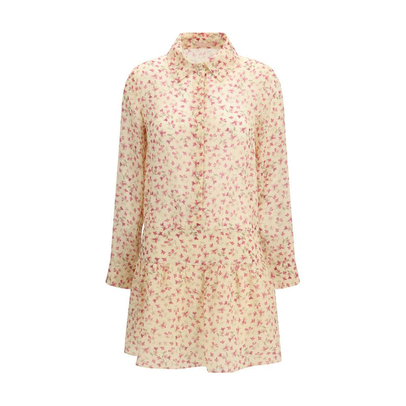 Kristina Ti Multicolor Ramie Chemisier Dress for Women