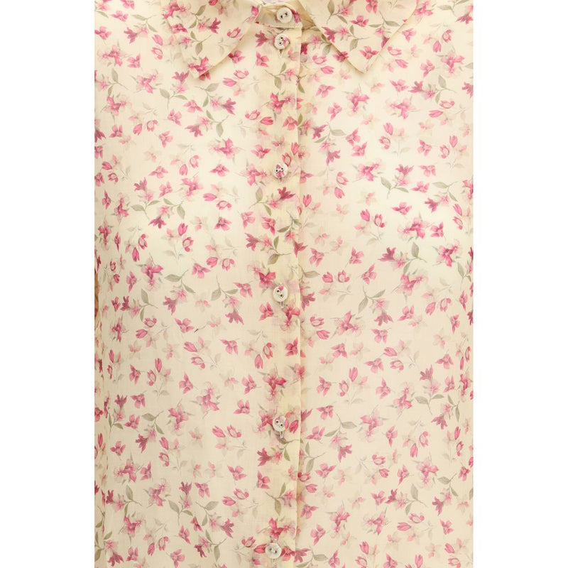 Kristina Ti Multicolor Ramie Chemisier Dress for Women