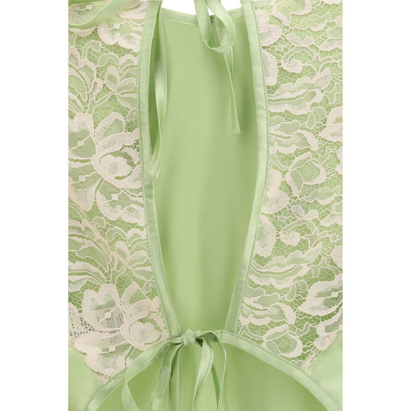 Kristina Ti Bicolor Silk Blouse for Women - Elegant and Versatile