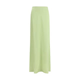 Kristina Ti Bicolor Silk Long Skirt - Elegant Versatility